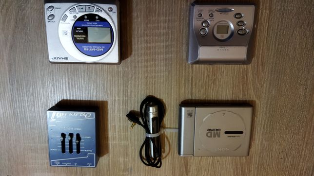 Minidisc playere Sony Sharp