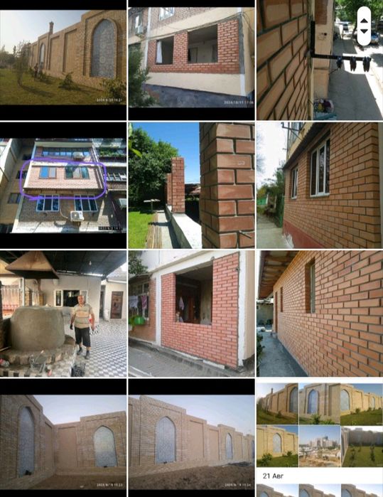 Балконга Облецовка Гишттерамиз курилиш бригадам бор Нолдан Уй кутарами