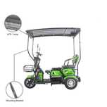 Електрическа триколка с три седалки EcoWay М19P с покрив