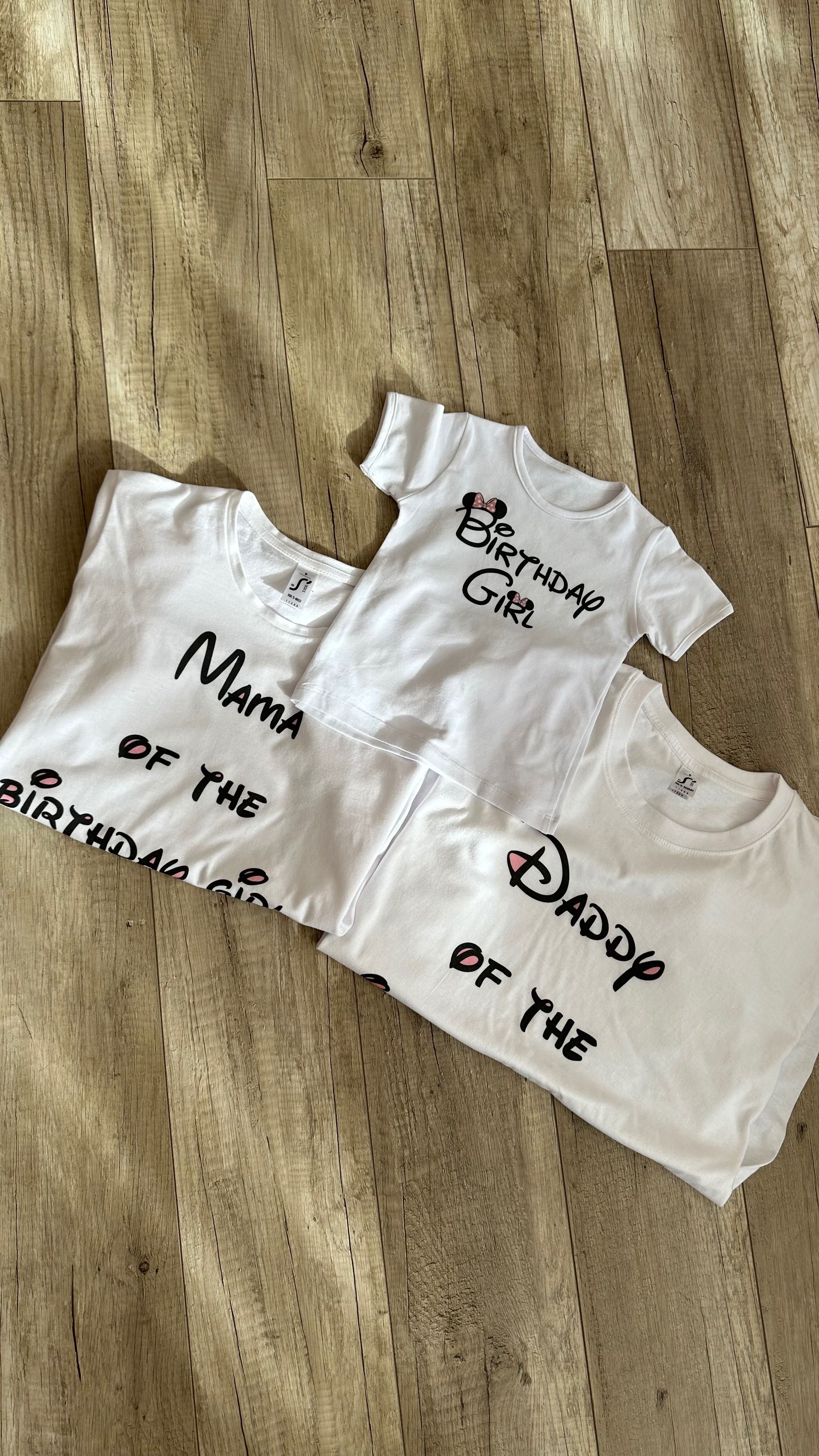 Тениски за рожден ден за момиченце на 2г