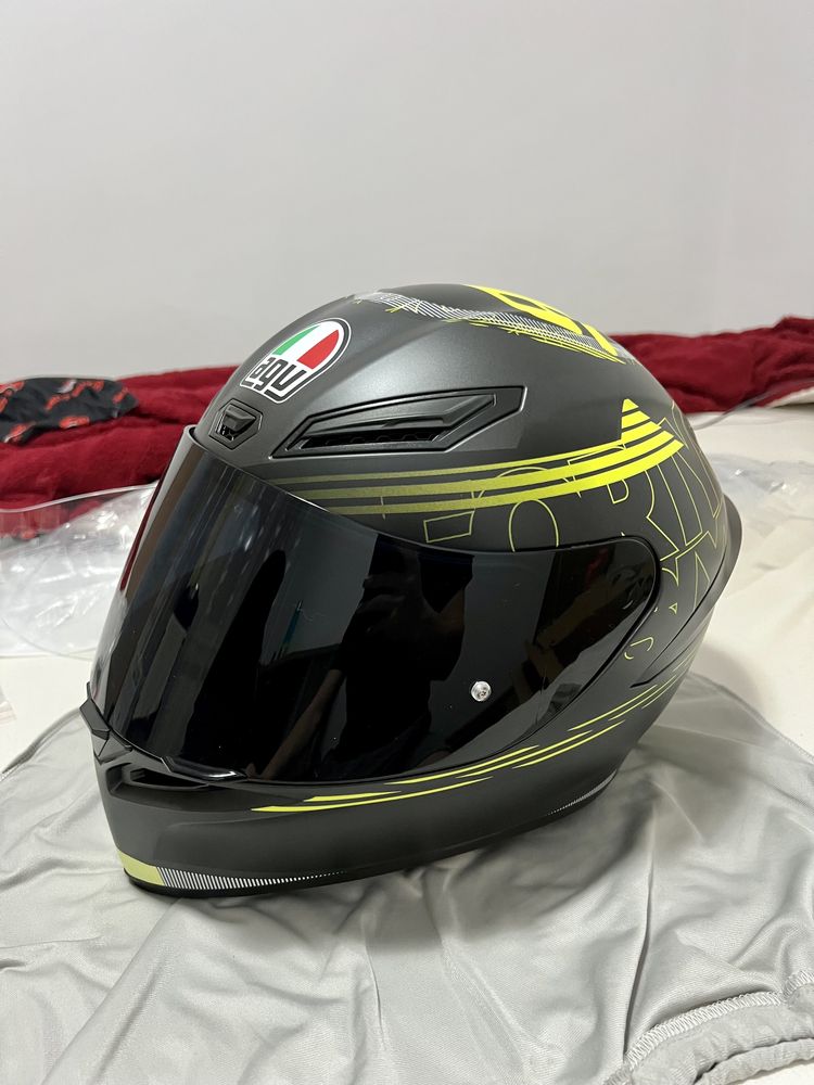 Vizieră fumurie pinlock ready pentru Cască AGV K1 K3SV K5