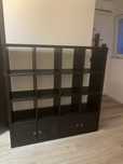 Biblioteca /despartitor despartitor de camera IKEA lemn , 500 ron