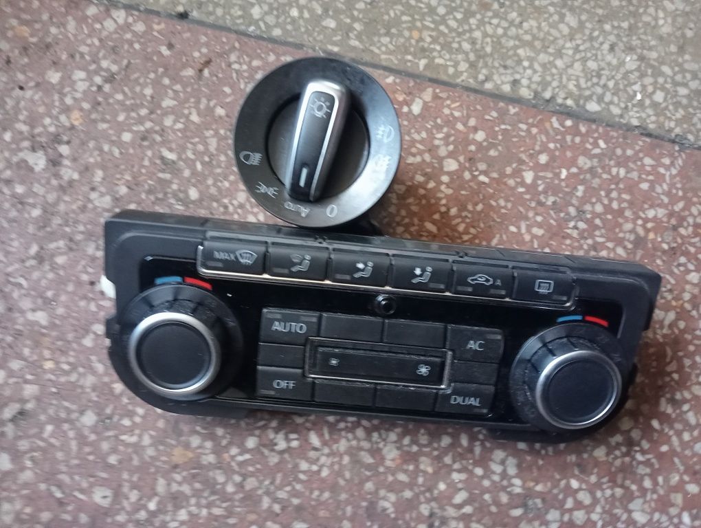 Panou klimatronic comutator faruri golf 6