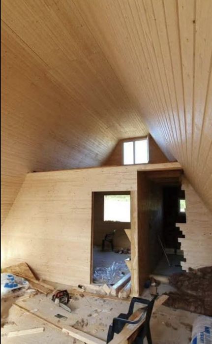 Vand cabane pe structura din lemn