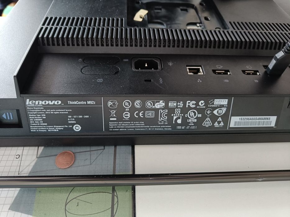 Lenovo M92z all in one computer