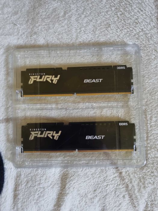 Memorii Ram Kingston FURY Beast 16GB DDR5 5200MHz CL40 Dual ChannelKit