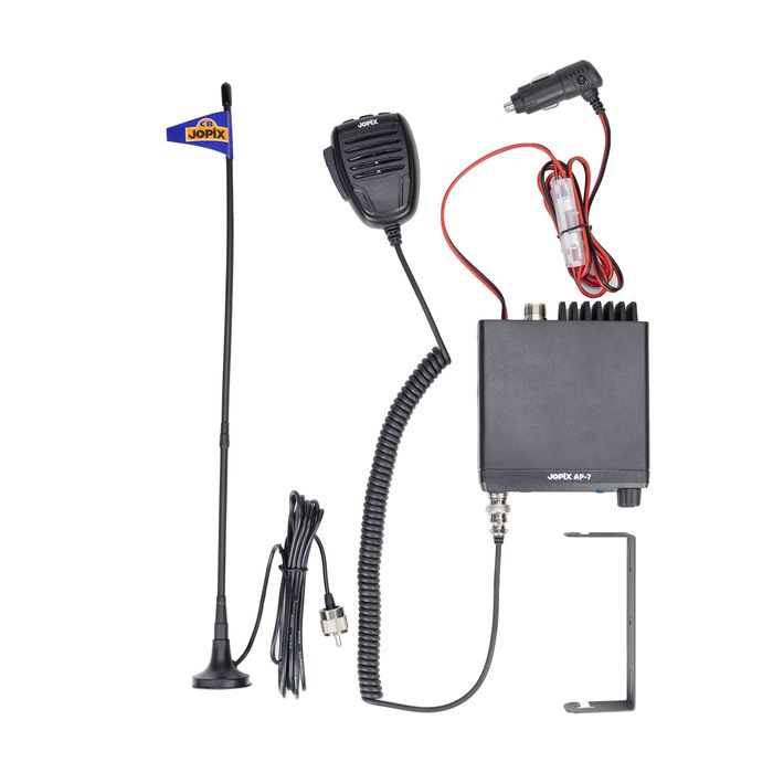 Kit statie radio CB Jopix AP-7 si antena CB MAG-7 cu magnet inclus