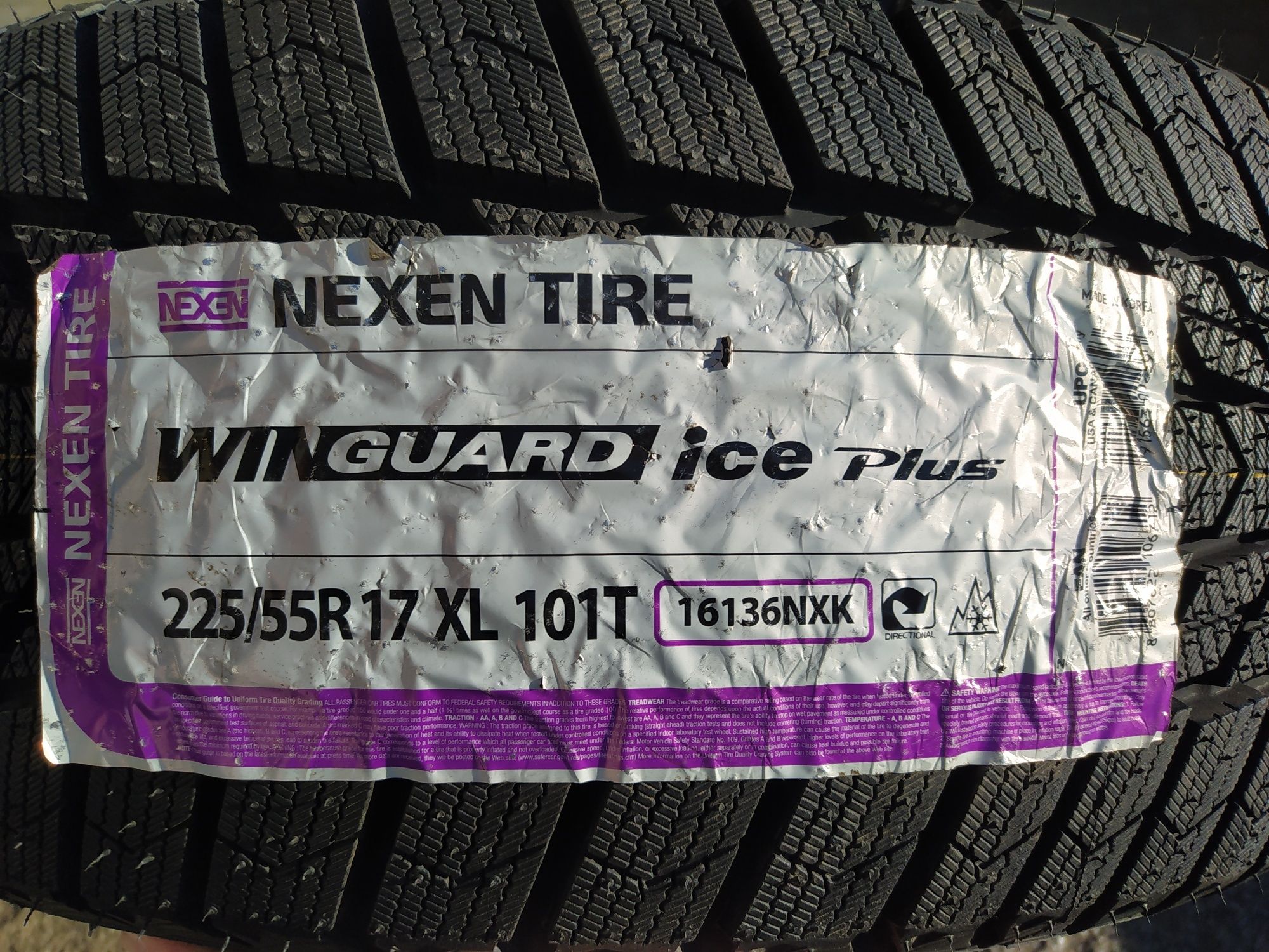 Nexen 225/55R17 WG Ice Plus