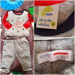 Benetton Minoti,Rach,Gap бодита,летни ромпъри,блузи ,панталони,62см