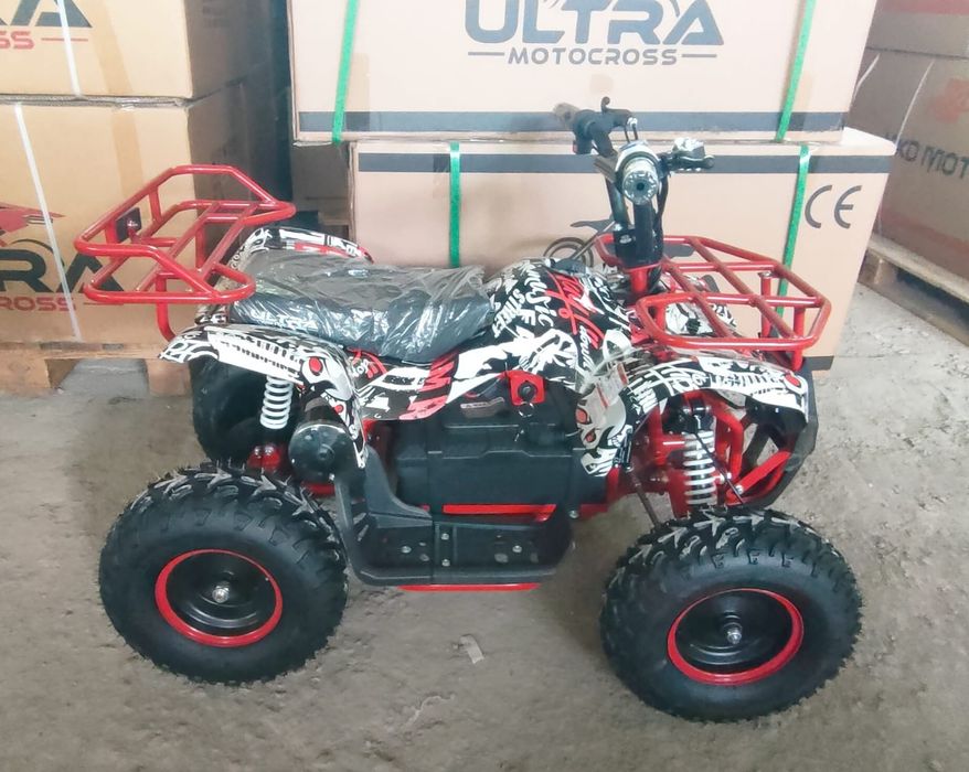 NOU Atv electric de 1000w cu roti pe 6 inch viteza reglabila pe 3 nive