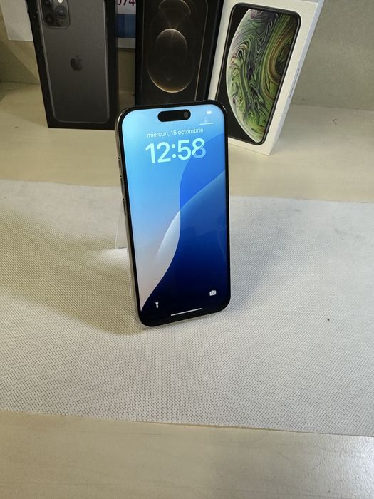 Iphone 15 pro / 128 gb / garantie / LA REDUCERE