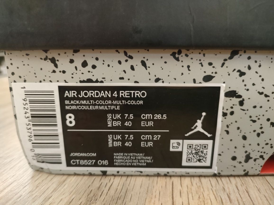 Jordan 4 Red Thunder *mărimea 41*