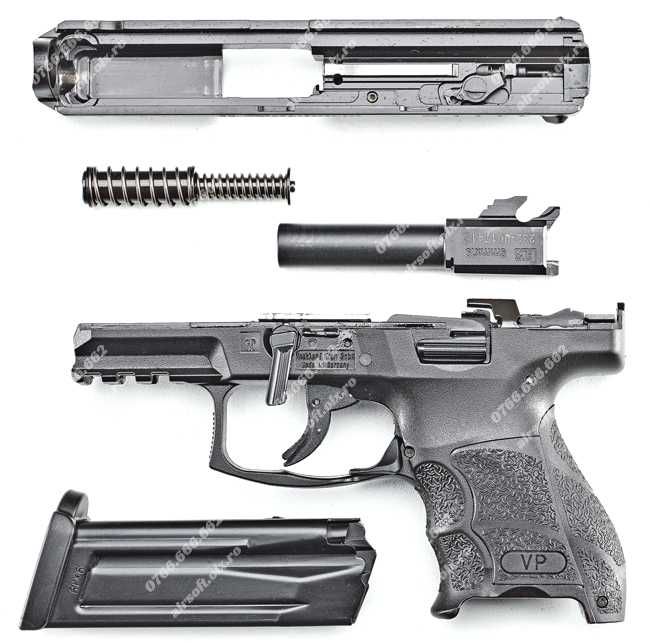 Pistol de Înaltă Calitate + Recul Modificat - Putere la Peste 20JOULI!