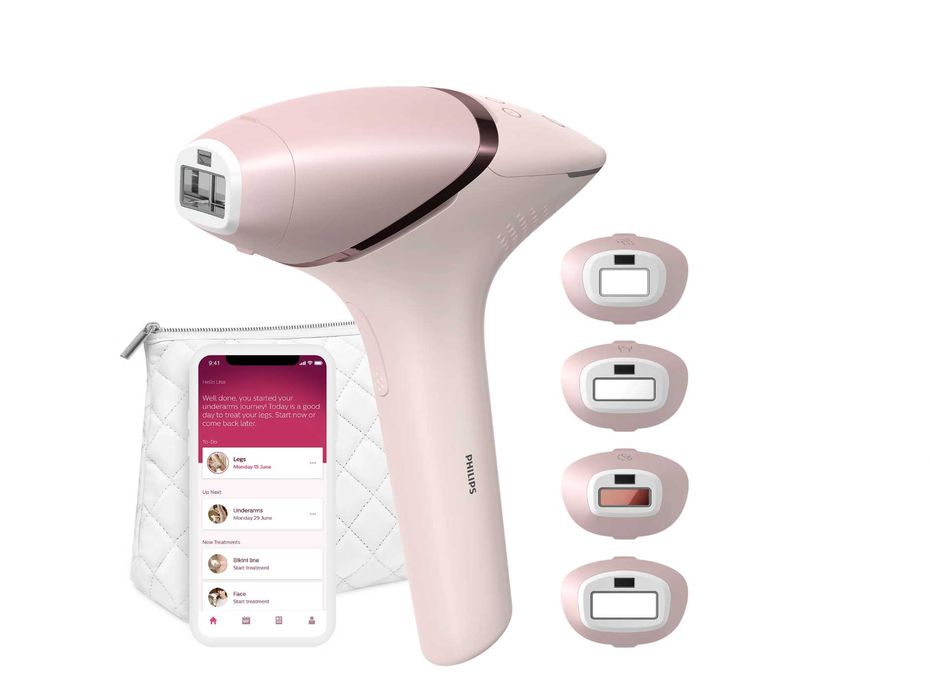 Epilator IPL PHILIPS Lumea Seria 9000 BRI957/00, 450.000 de pulsatii