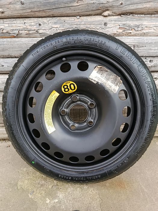 Резервна гума тип патерица за Опел 16 цола 5х110