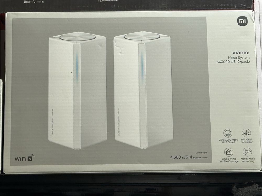Меш система AX3000 NE роутер,Xiaomi Mesh system AX3000 NE router