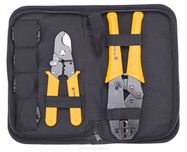 Set 2 clesti pentru sertizare cabluri electrice 7 in 1 , PM1077