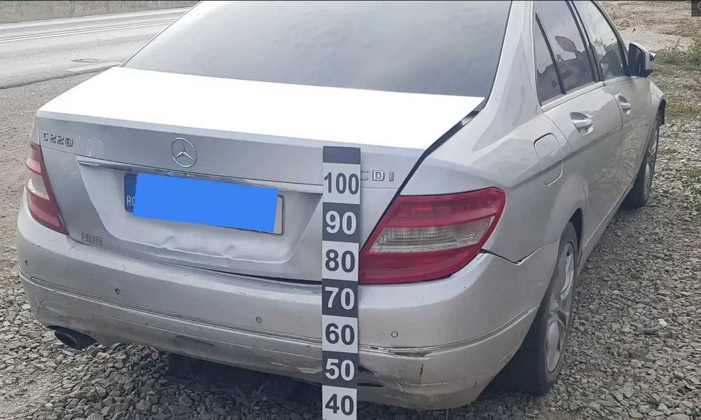 mercedes c class 220d 2007 2.2d automat avariat rate tbi