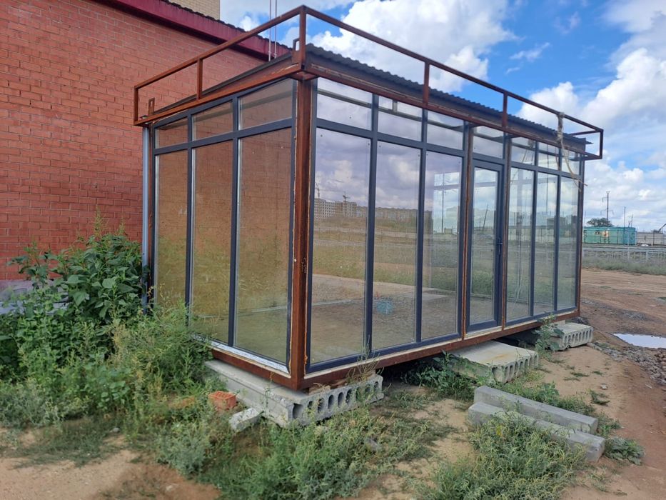 Размер 3×6 утепленный  новый ларёк