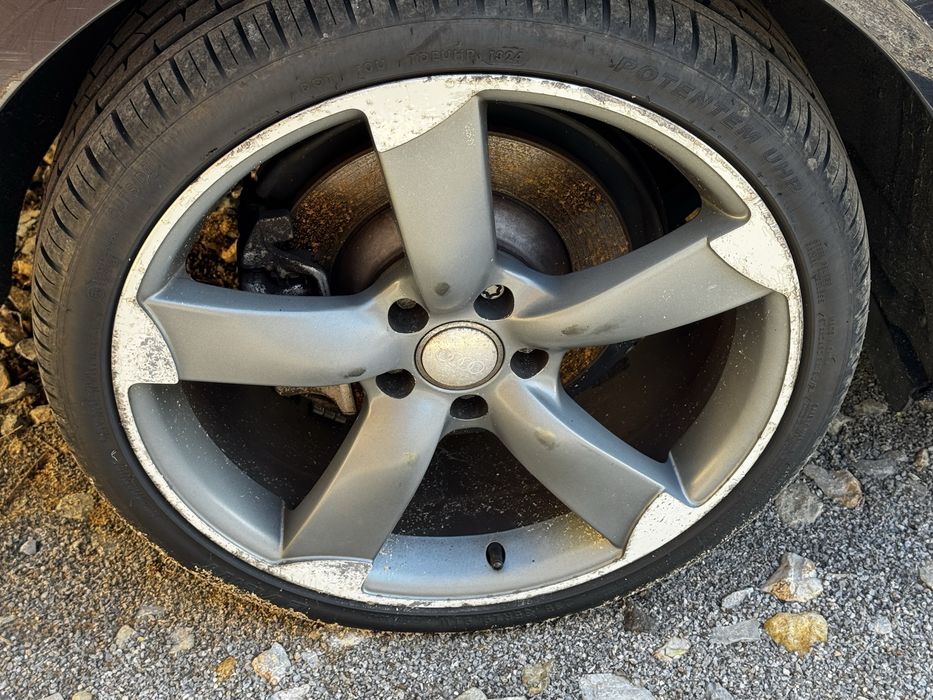 Джанти ауди А6 ротор с гуми 235/35/19