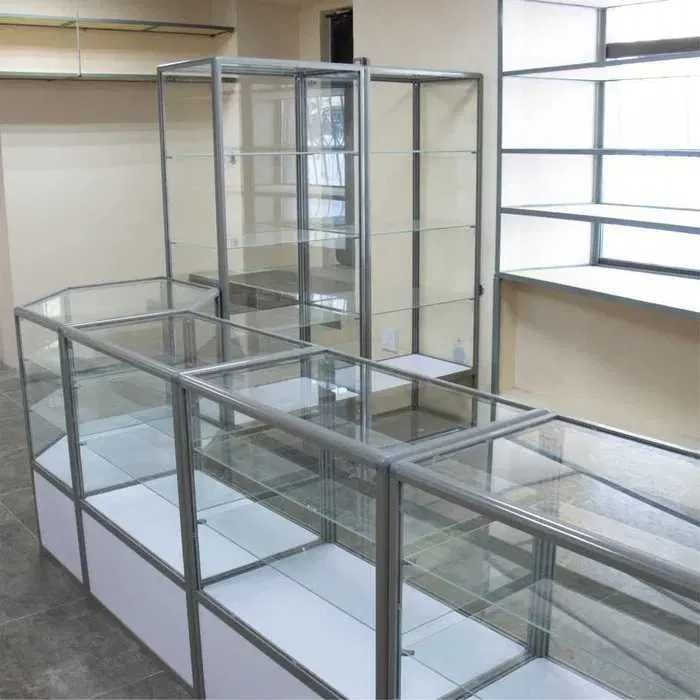 Прилавок витрина, витрина стеклянная, оборудование для магазина kapr
