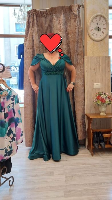 Vand rochie verde smarald