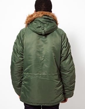 Зимно яке Parka Alpha Industries N-3B 100%оригинал