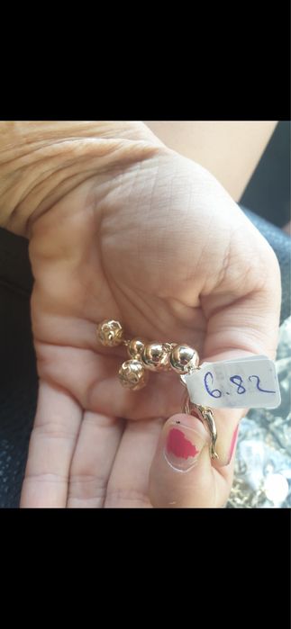 Cercei din aur de 14 kt , noi