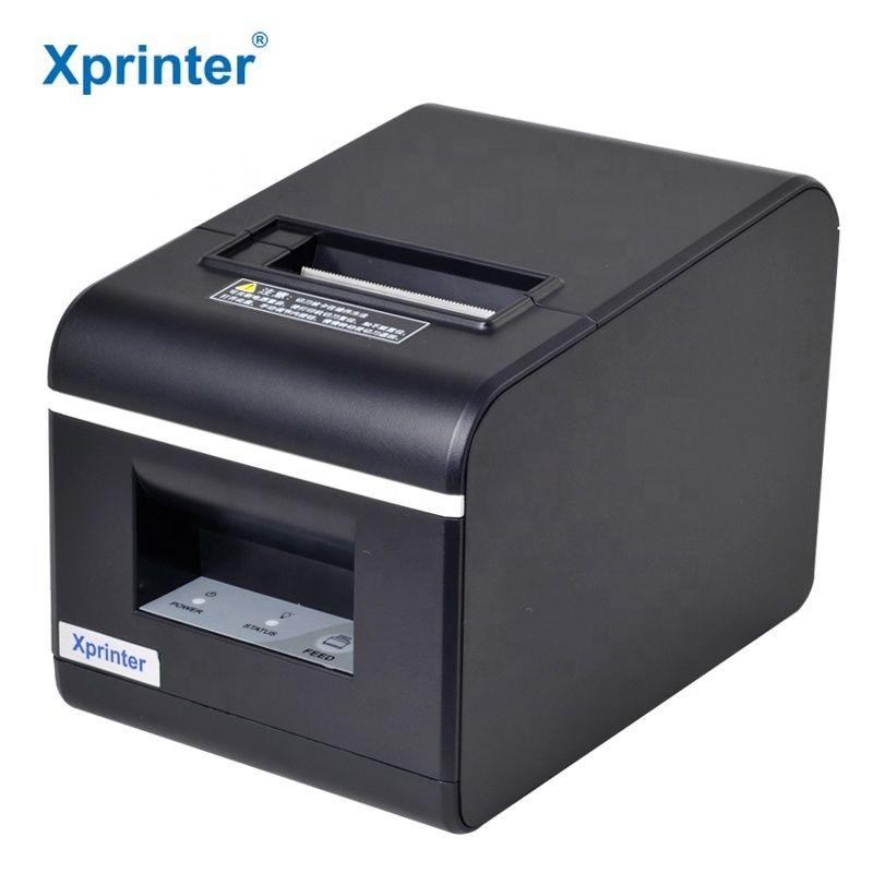 Принтер чеков Xprinter XP-Q90EC USB+Ethernet с автоматической обрезкой