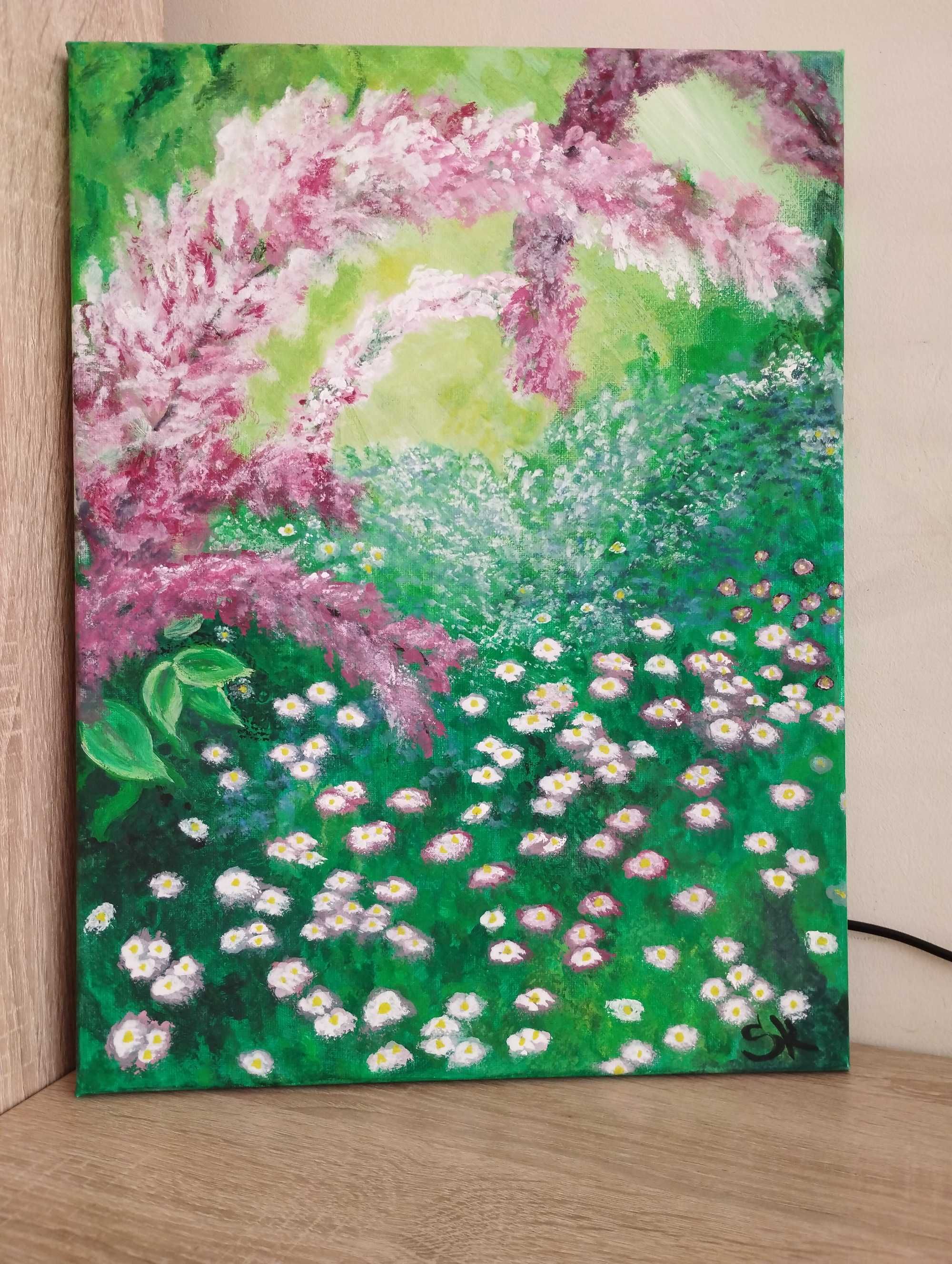 Картина "Тунелът на цветята"