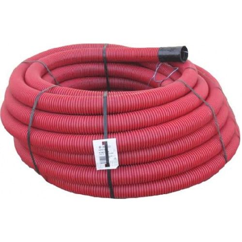 Гофрирана тръба предназначена за подземно полагане с вътрешен диаметър