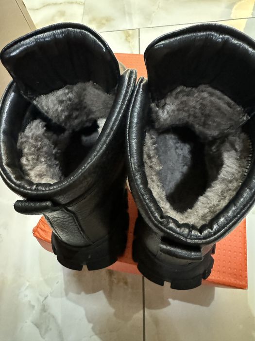 Сапоги зимние детские натуралка