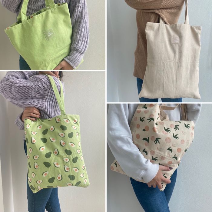 Двулицева дамска чанта в 5 цвята