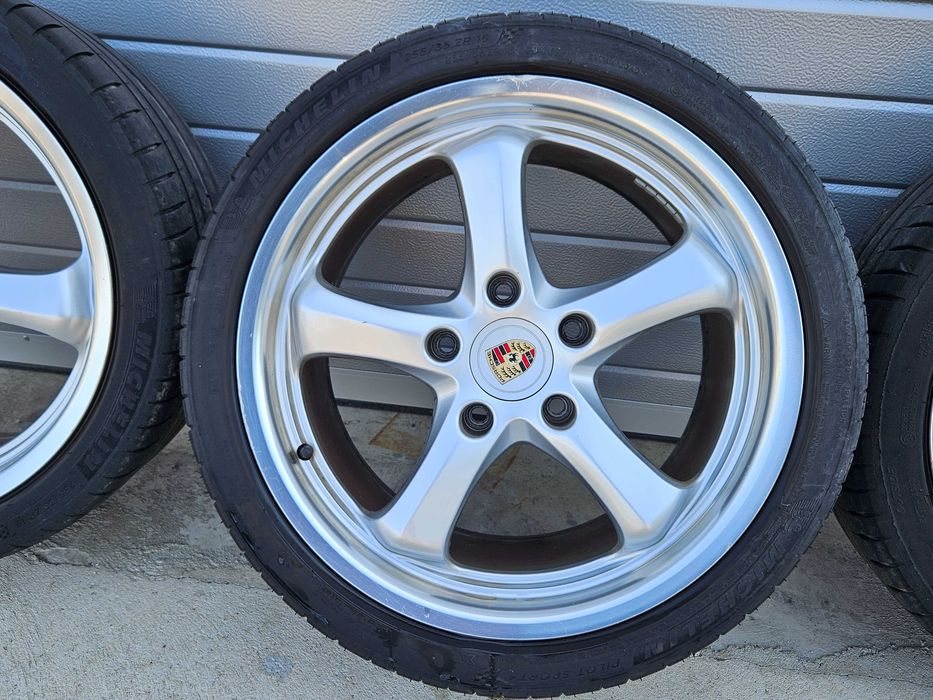 Алуминиеви джанти с гуми за porsche 5x130