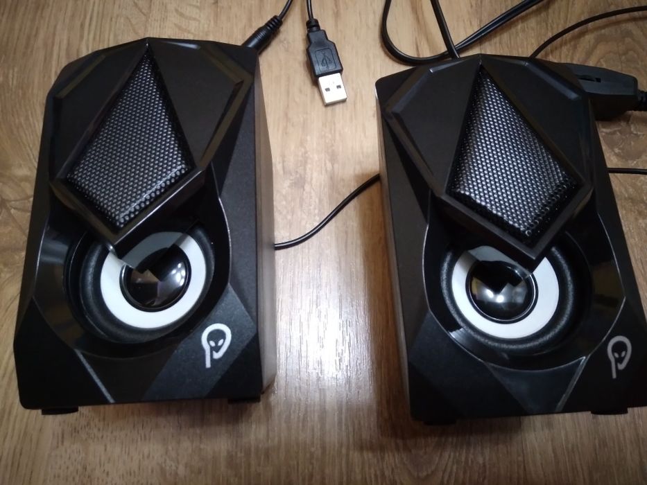 BOXE Gaming 2.0, RMS: 6W (2 x 3W), control volum, mufa casti, 4 x LED