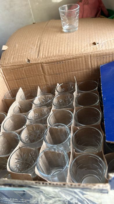 Стаканы стопки стекло