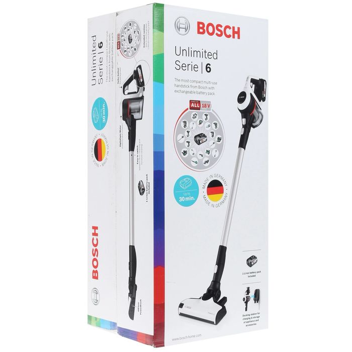 Пылесос Bosch Unlimited BCS611P4A POWER FOR ALL 18V