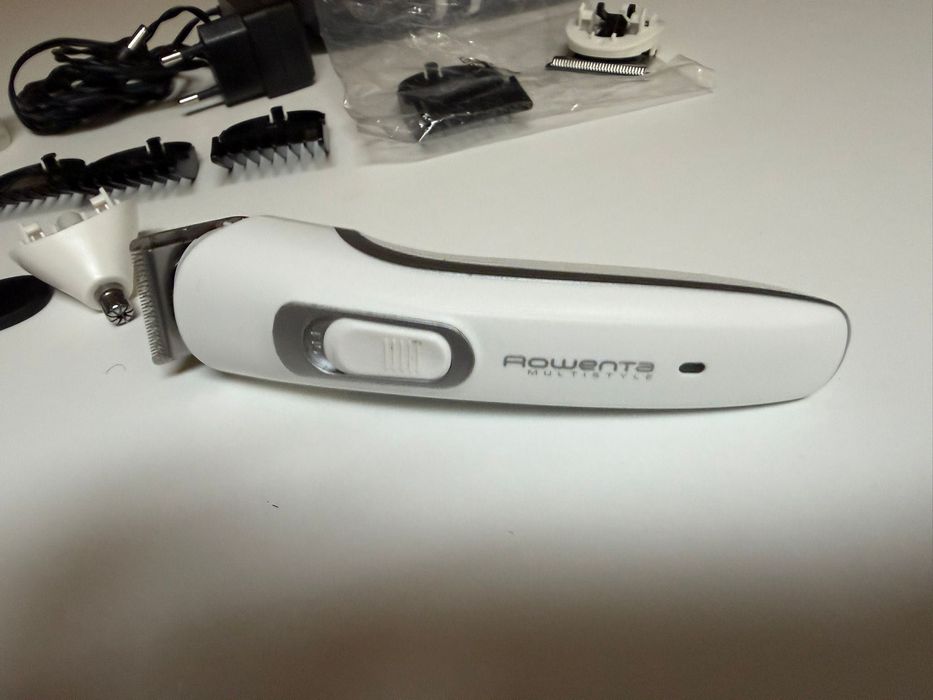 Aparat de tuns/barberit ROWENTA Multistyle 9 in 1, alb, 5 trepte