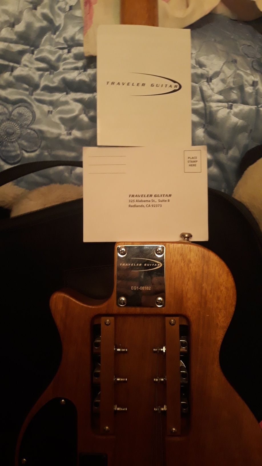 Chitara electrica Traveler Guitar EG-1 Mahogany NAT USA! Nou
