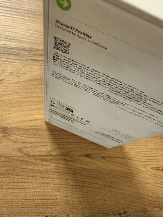 IPhone 17 PRO MAX Нов Запечатан Гаранционен ! Deep Blue - Син !