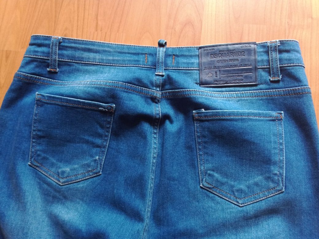 Pantaloni tip blugi 3/4 pentru femei nr 46