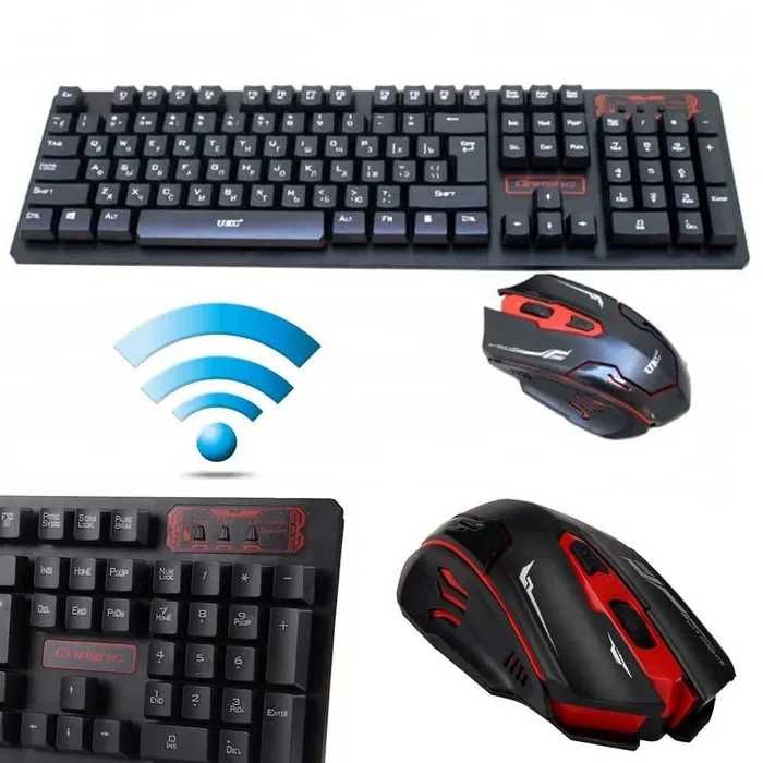 Безжична клавиатура + мишка HK6500