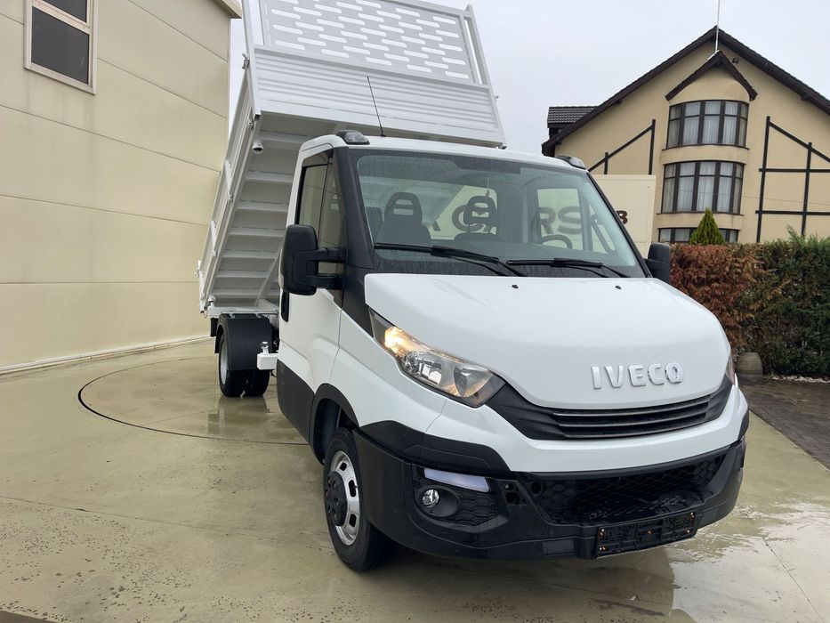 Iveco Daily 35C14  BASCULABIL PUNTE DUBLA Iveco Daily 2.3D, 136CP, Euro6, Clima, Pilot