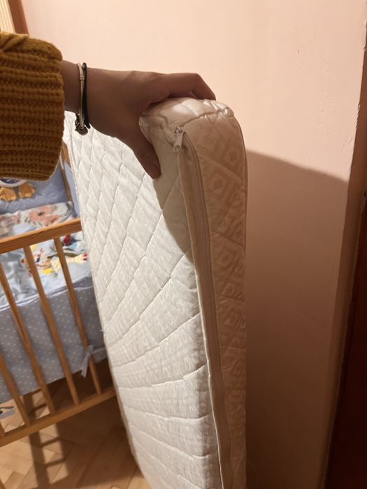 Patut pliabil+saltea de cocos