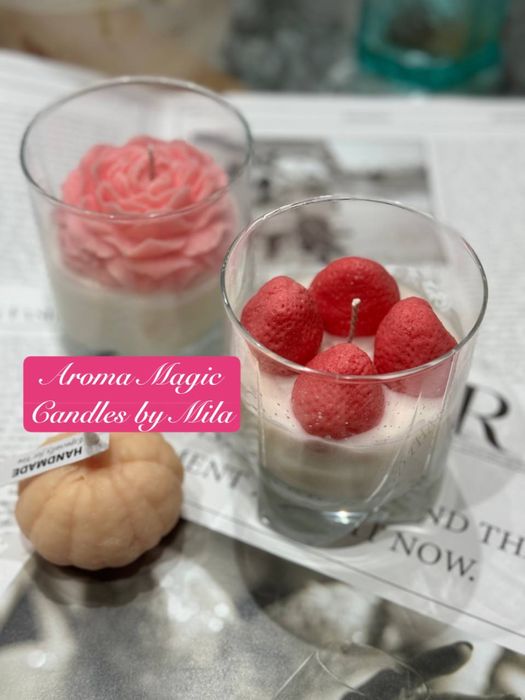 Свечи с декором Aroma Magic 200 мг