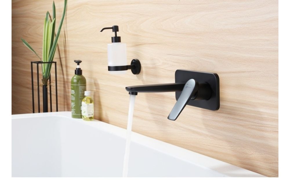 Смеситель LE MARK !! Цвет графит!!! Новый!!!