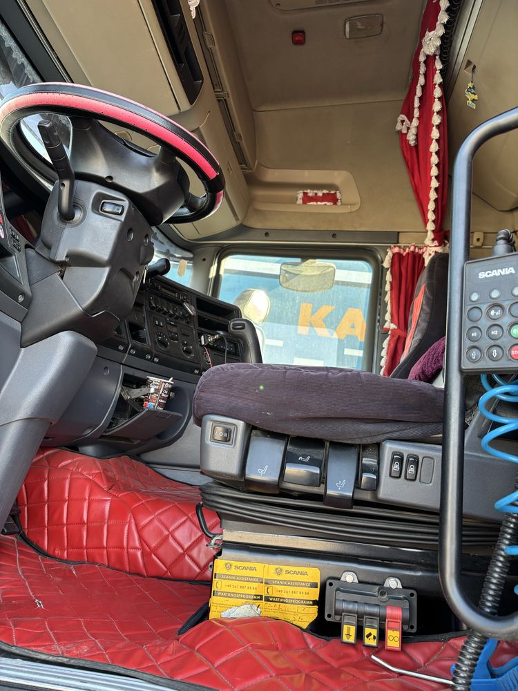 Scania r420+semiremorca basculabila