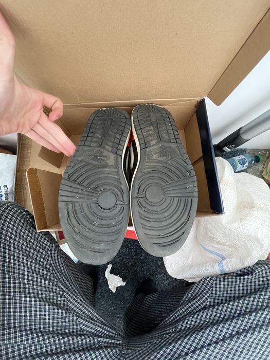 jordan 1 mid rosu galben