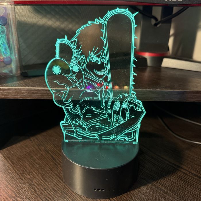 Декоративный светильник +батарейки в подарок |Человек-бензопила Дэнджи