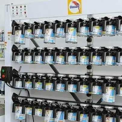автобояджийска стена Glasurit Line-90 WB + спектрометър Glasurit